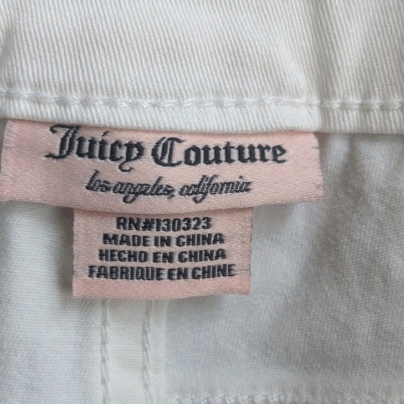 3 for $30 Juicy Couture - white jean shorts - Picture 5 of 9